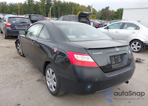 2007 Honda Civic Lx z USA, uszkodzony, nr VIN 2HGFG12617H560937